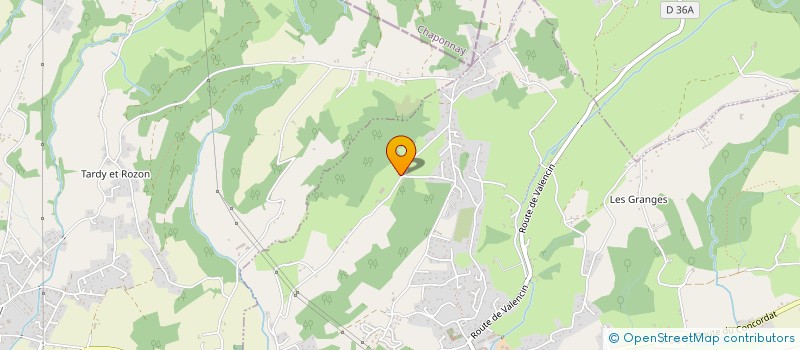 localisation de l'entreprise OSAGA  BONNEFAMILLE