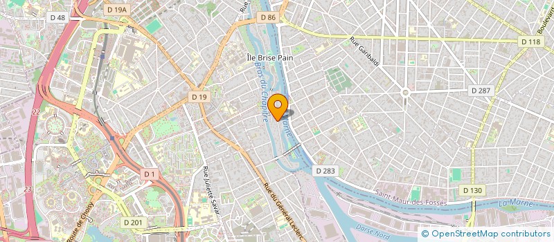 localisation de l'entreprise OSAIS ADVISING à CRETEIL