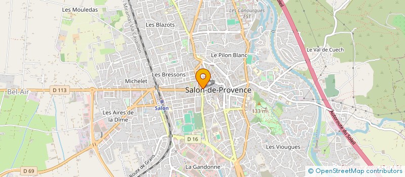 localisation de l'entreprise OSAK à SALON-DE-PROVENCE