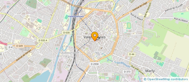 localisation de l'entreprise OSAKATOYS  VALENCIENNES