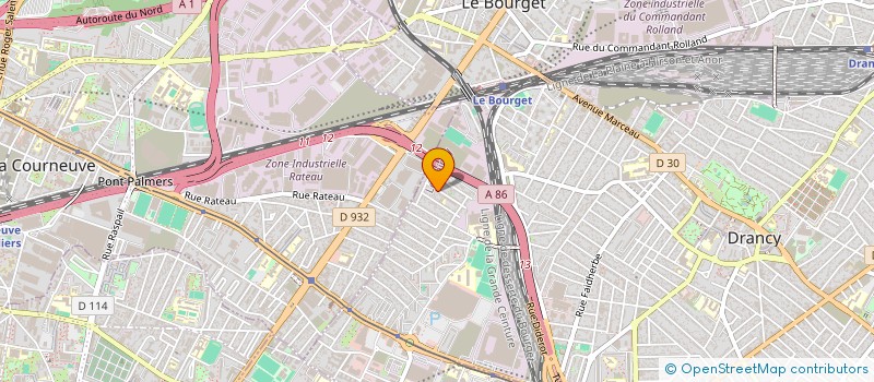 localisation de l'entreprise OSAM BATIMENT à DRANCY