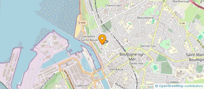 localisation de l'entreprise OSANDRA à BOULOGNE-SUR-MER