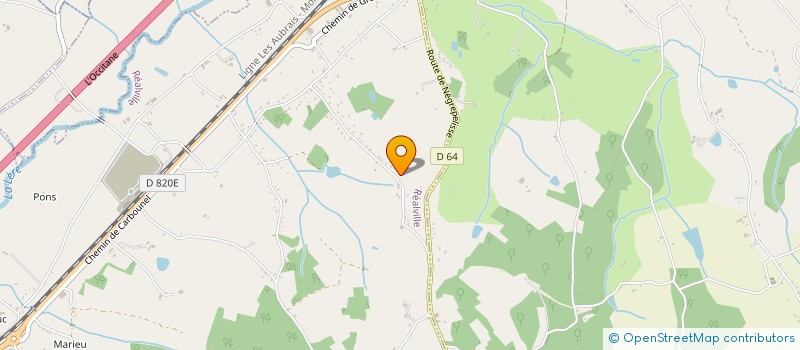 localisation de l'entreprise OSANNO PAYSAGE  REALVILLE