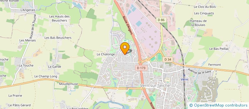 localisation de l'entreprise OSARA  VERN-SUR-SEICHE