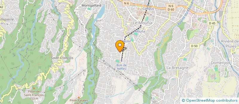 localisation de l'entreprise OSARI  SAINT-DENIS