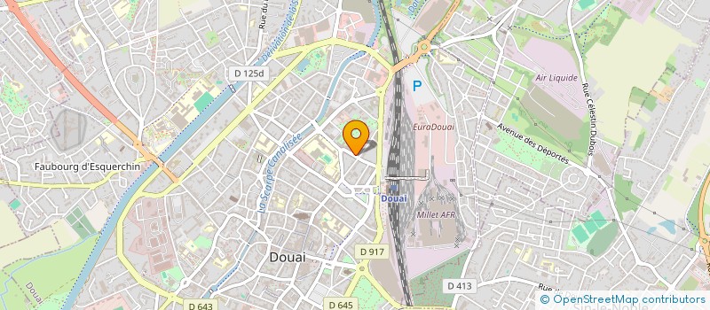 localisation de l'entreprise OSARIS INGENIERIE  DOUAI