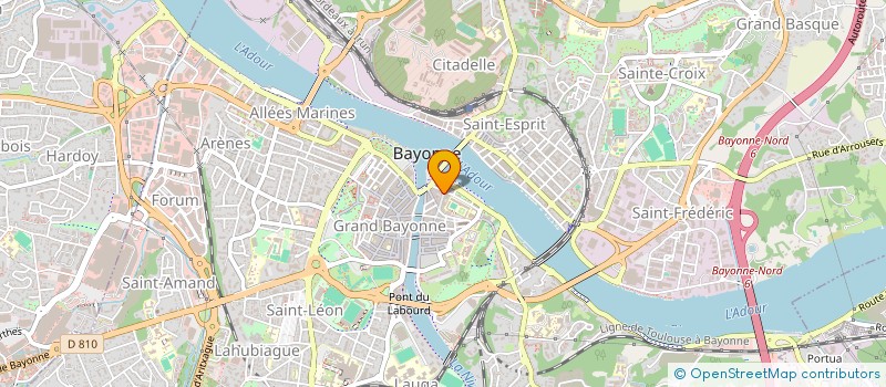 localisation de l'entreprise OSASUN LAFFITTE à BAYONNE