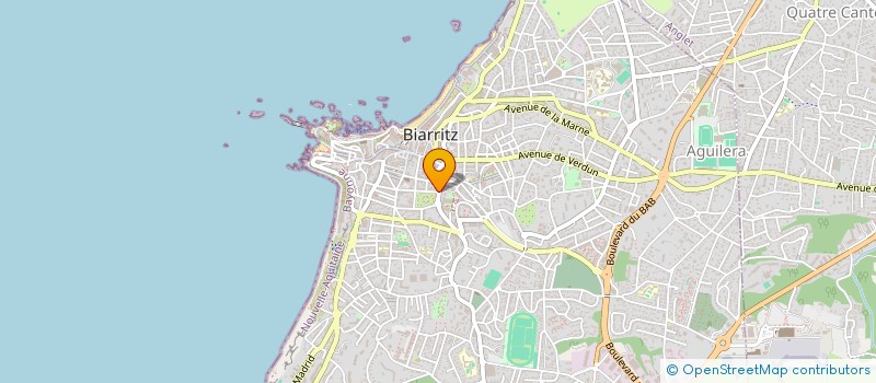 localisation de l'entreprise OSASUNA à BIARRITZ