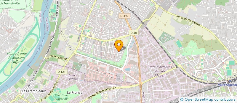 localisation de l'entreprise OSB à CORMEILLES-EN-PARISIS