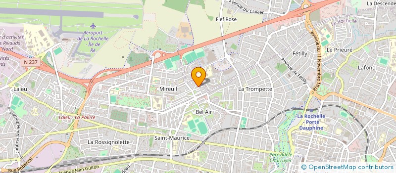 localisation de l'entreprise OSB  LA ROCHELLE