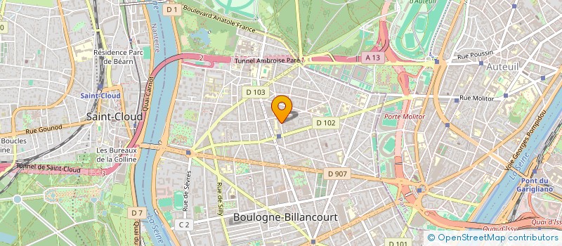 localisation de l'entreprise OSBECHJU à BOULOGNE BILLANCOURT