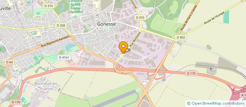 localisation de l'entreprise OSBORN INDUSTRIES  GONESSE