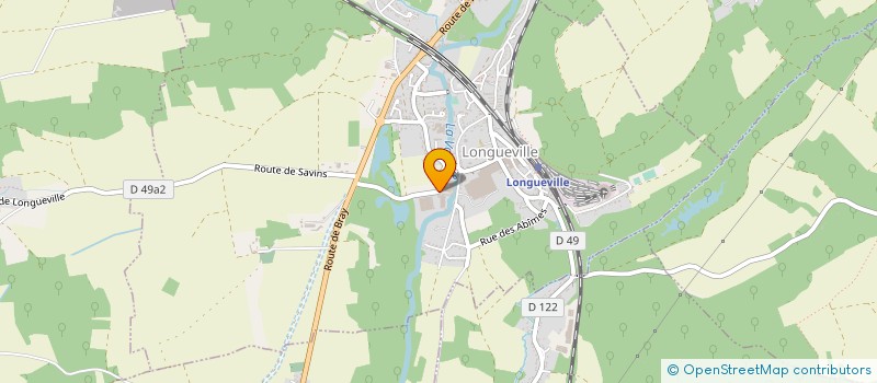 localisation de l'entreprise OSBORN METALS SAS à LONGUEVILLE