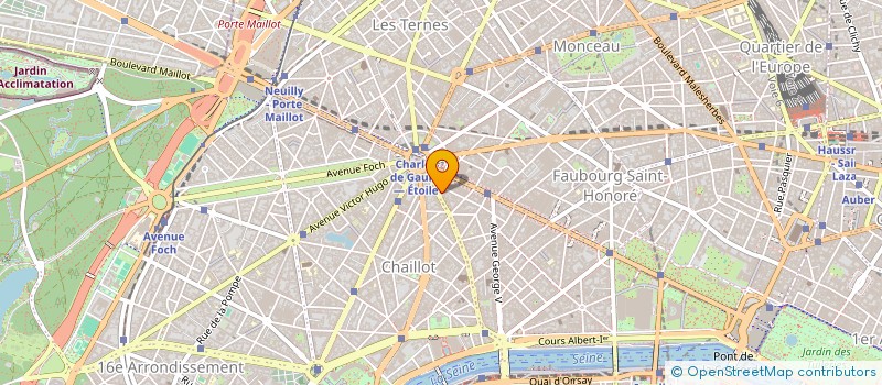 localisation de l'entreprise OSBORNE à PARIS