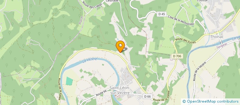 localisation de l'entreprise OSBORNE INVESTMENT  SAINT-LEON-SUR-VEZERE