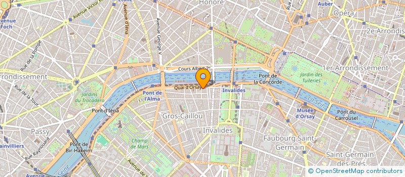 localisation de l'entreprise OSC 4  PARIS