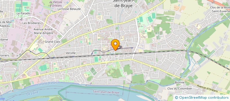 localisation de l'entreprise OSCAIS à SAINT-JEAN-DE-BRAYE