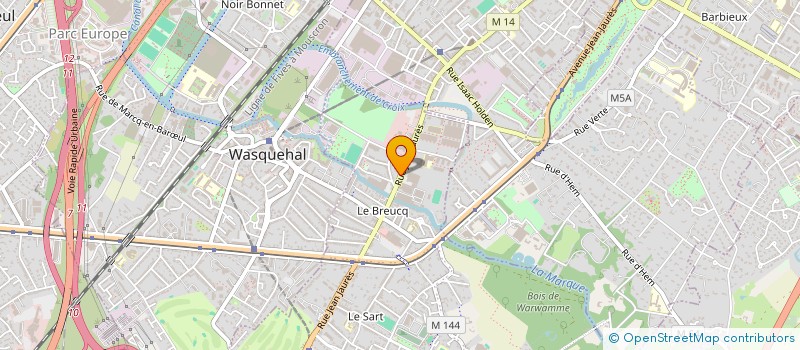 localisation de l'entreprise OSCANZO à VILLENEUVE-D'ASCQ