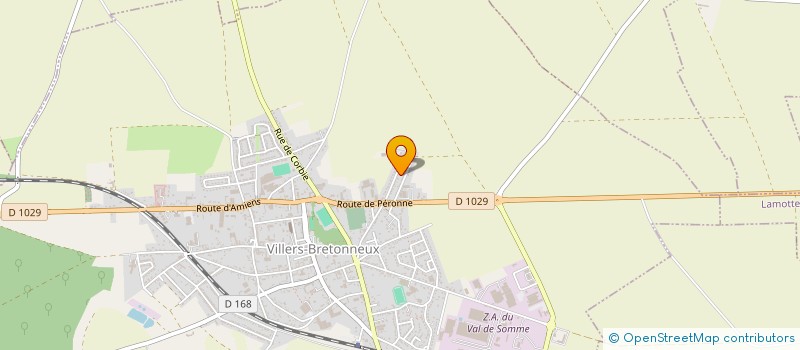 localisation de l'entreprise OSCAPU à VILLERS-BRETONNEUX