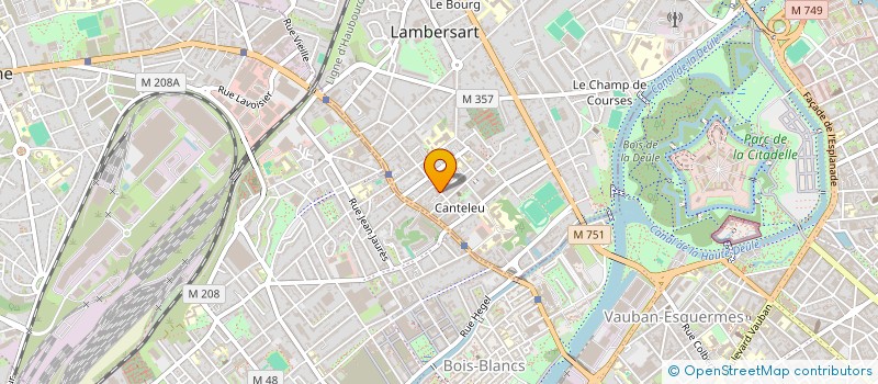 localisation de l'entreprise OSCAR  BERSEE