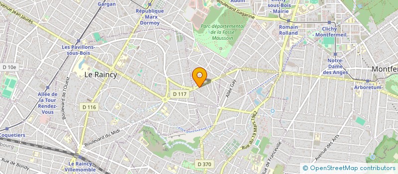 localisation de l'entreprise OSCAR à CLICHY-SOUS-BOIS