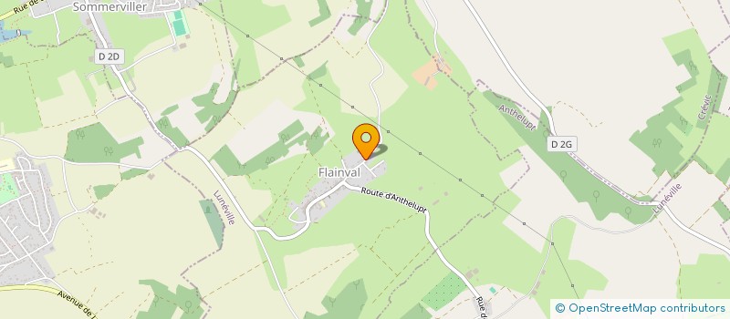 localisation de l'entreprise OSCAR  FLAINVAL