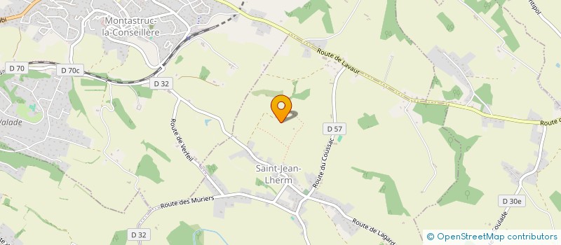 localisation de l'entreprise OSCAR à SAINT-JEAN-LHERM