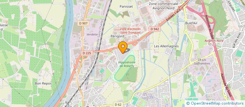 localisation de l'entreprise OSCAR  LE PONTET