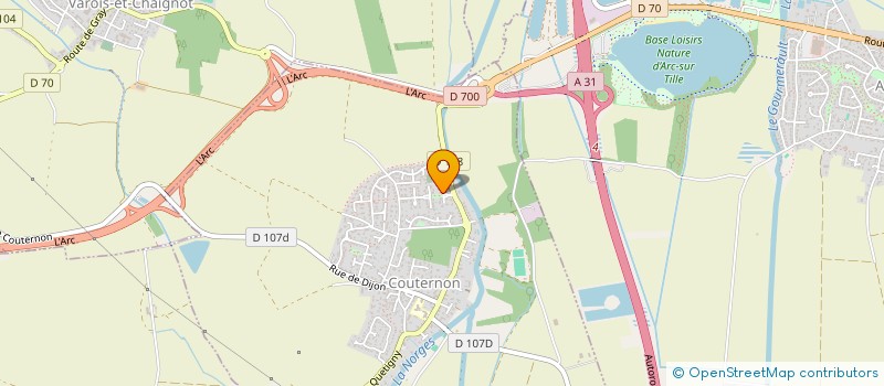 localisation de l'entreprise OSCAR  COUTERNON