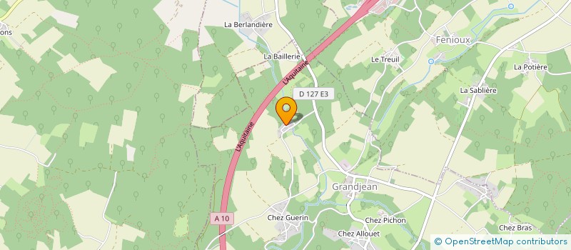 localisation de l'entreprise OSCAR  GRANDJEAN