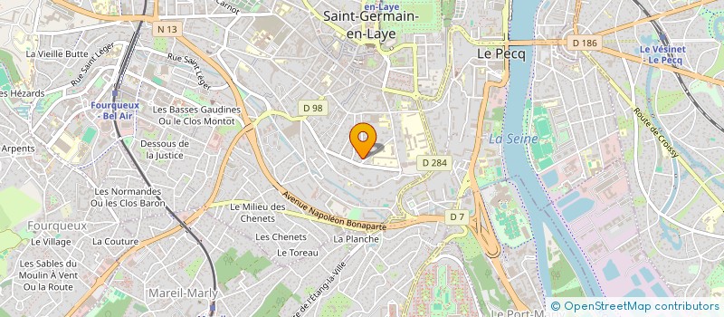 localisation de l'entreprise OSCAR & CAROLINE  SAINT-GERMAIN-EN-LAYE