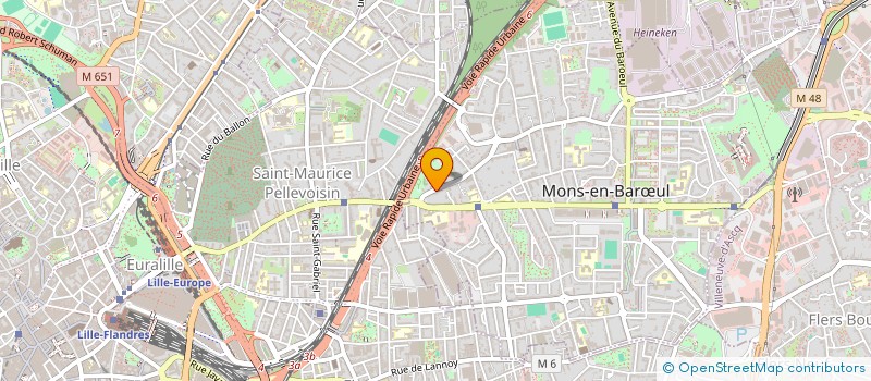 localisation de l'entreprise OSCAR ET JARDINS  MONS-EN-BARUL