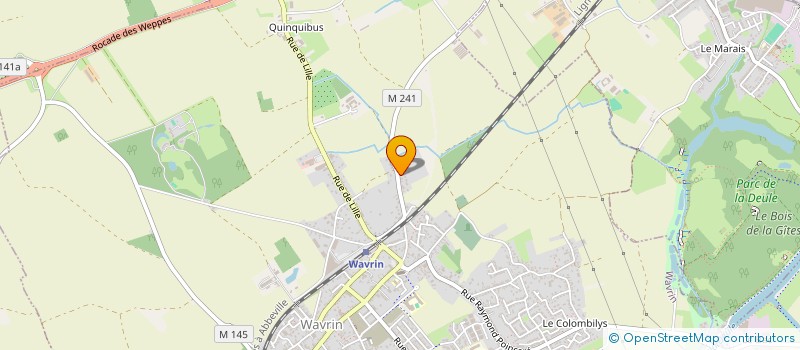 localisation de l'entreprise OSCAR ET LOU  WAVRIN