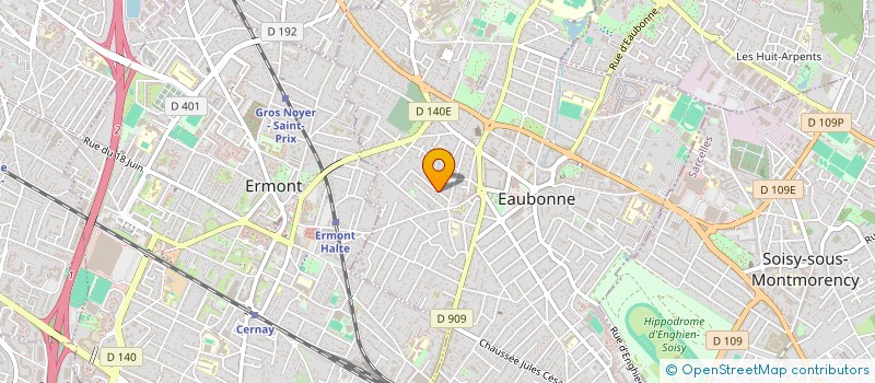 localisation de l'entreprise OSCAR FOOD à EAUBONNE