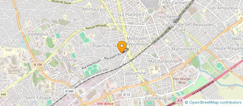 localisation de l'entreprise OSCAR FRANCE  NIMES