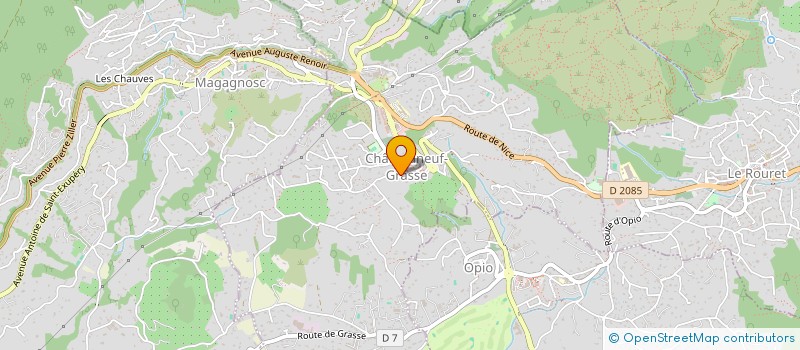 localisation de l'entreprise OSCAR & INES  CHATEAUNEUF-GRASSE