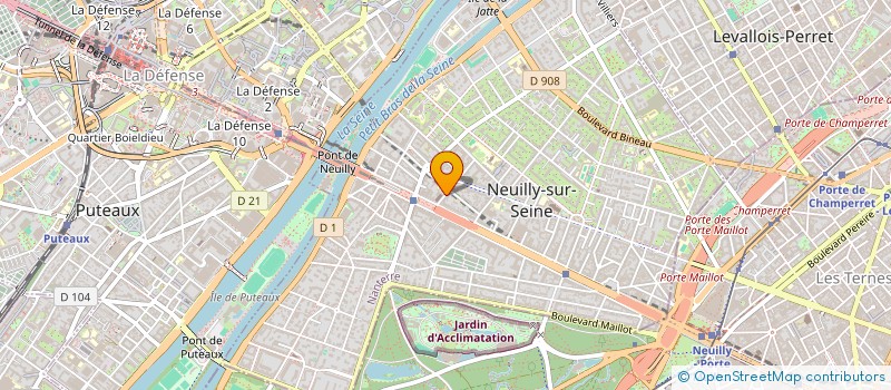localisation de l'entreprise OSCAR INVESTMENTS à NEUILLY-SUR-SEINE