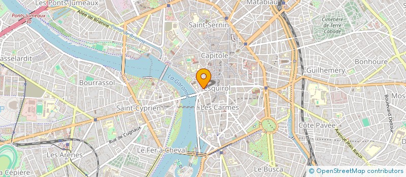 localisation de l'entreprise OSCAR PATRIMOINE  TOULOUSE