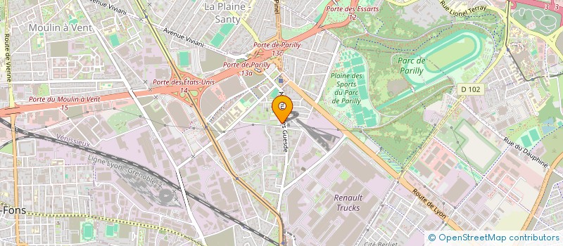 localisation de l'entreprise OSCAR SANTE  VENISSIEUX