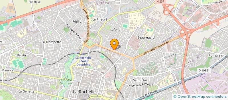 localisation de l'entreprise OSCAR & SNOW  LA ROCHELLE