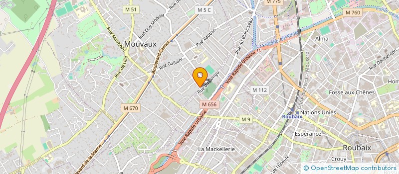 localisation de l'entreprise OSCAR TOURS  MOUVAUX