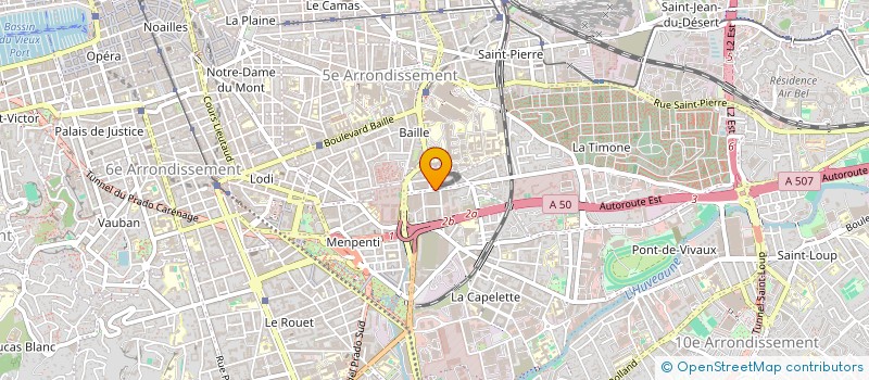 localisation de l'entreprise OSCAR VTC à MARSEILLE