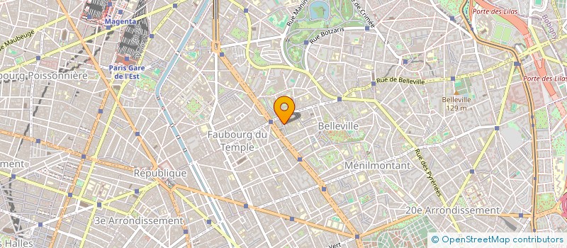 localisation de l'entreprise OSCART BAT  PARIS