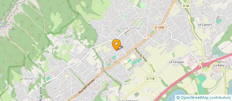 localisation de l'entreprise OSCARTH à SAINT-ISMIER