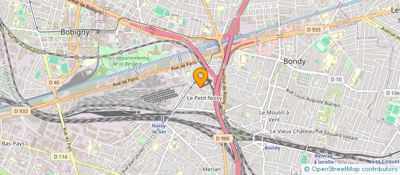 localisation de l'entreprise OSCATA à NOISY-LE-SEC