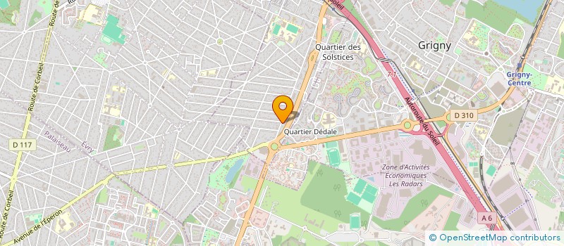 localisation de l'entreprise OSCD à VIRY-CHATILLON