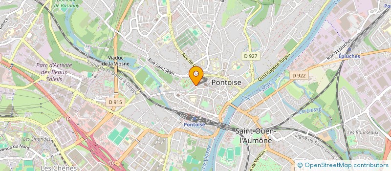 localisation de l'entreprise OSCILLANTE  PONTOISE