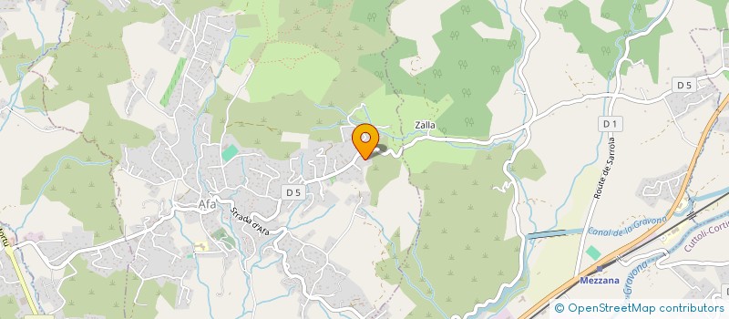 localisation de l'entreprise OSCJ  AFA