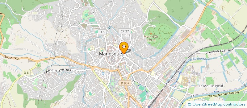 localisation de l'entreprise OSCO DISTRIBUTION à MANOSQUE