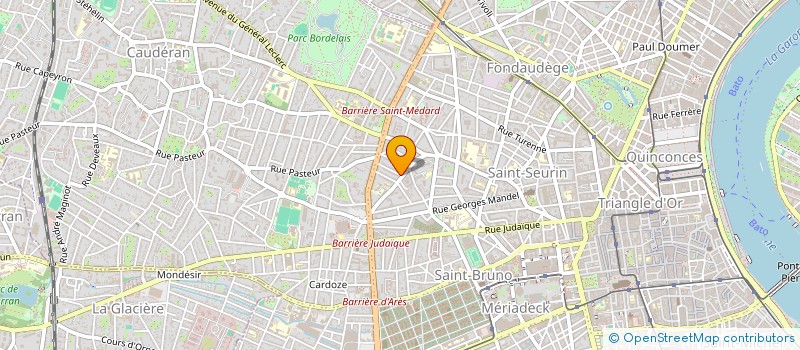 localisation de l'entreprise OSD LES GROIS  BORDEAUX